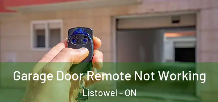  Garage Door Remote Not Working Listowel - ON